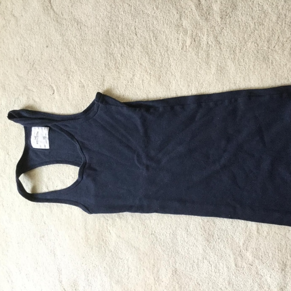 Hollister Navy Blue Soft Tank Top